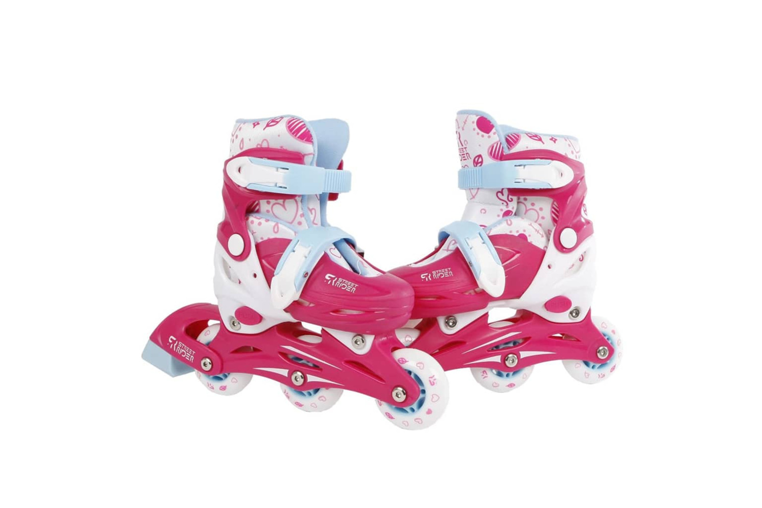 Street Rider 441234 Adjustable Inline Skates Pink Size 27-30