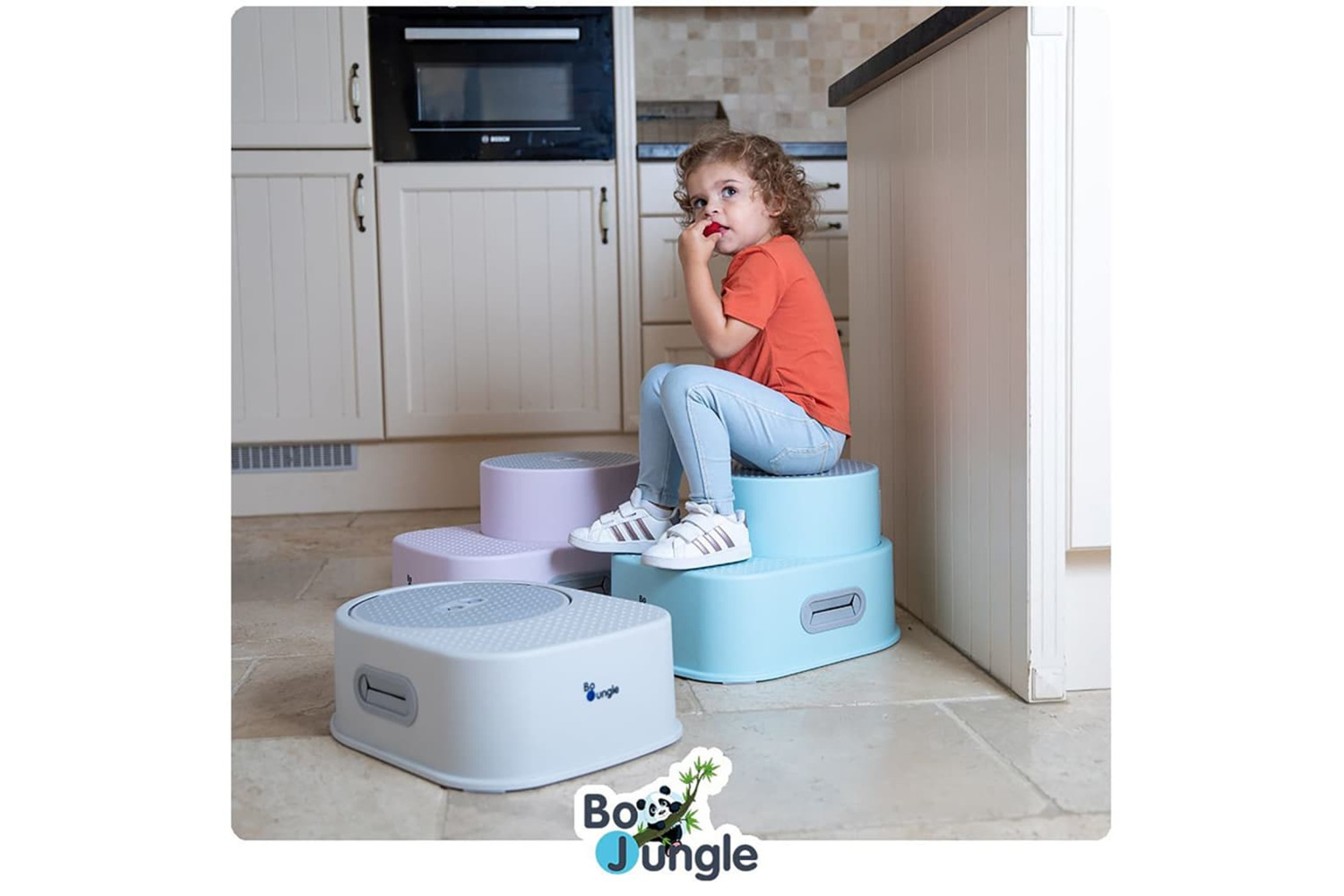 Bo Jungle 442950 Step Up Stool Grey