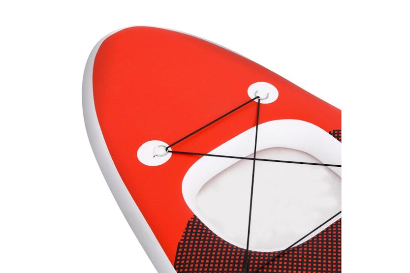 Vidaxl 93386 Inflatable Stand Up Paddle Board Set Red 330x76