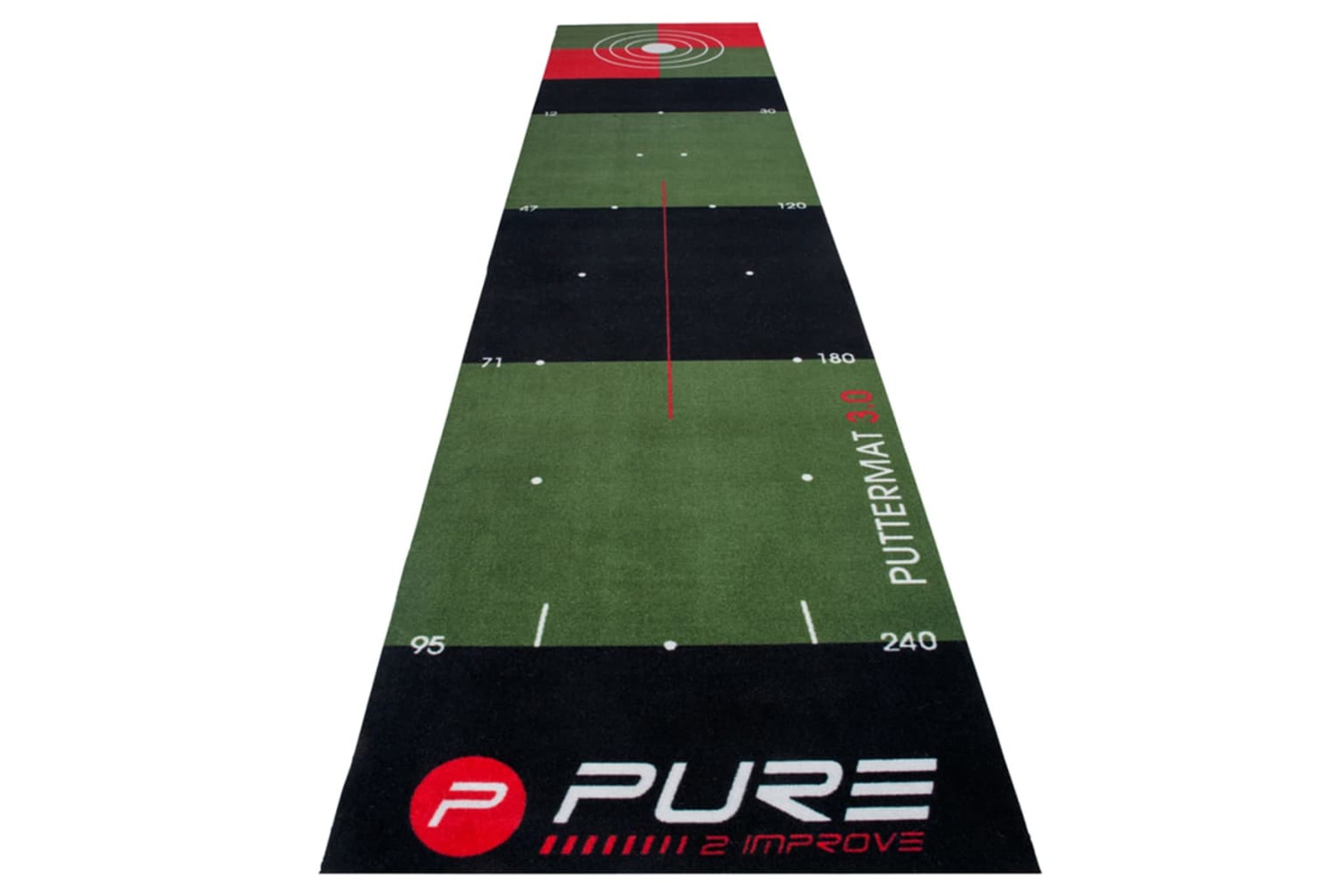 Pure2improve 418666 Golf Putting Mat 300x65 Cm P2i140010