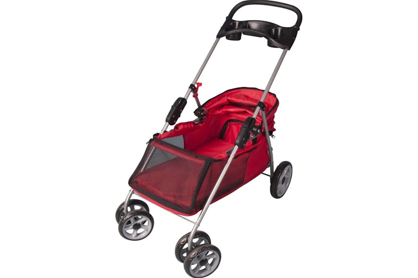 Flamingo 431997 Dog Buggy Red 89x37x87 Cm