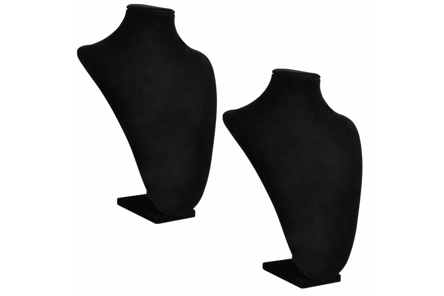 vidaXL 240906 Flannel Jewelry Holder Necklace B