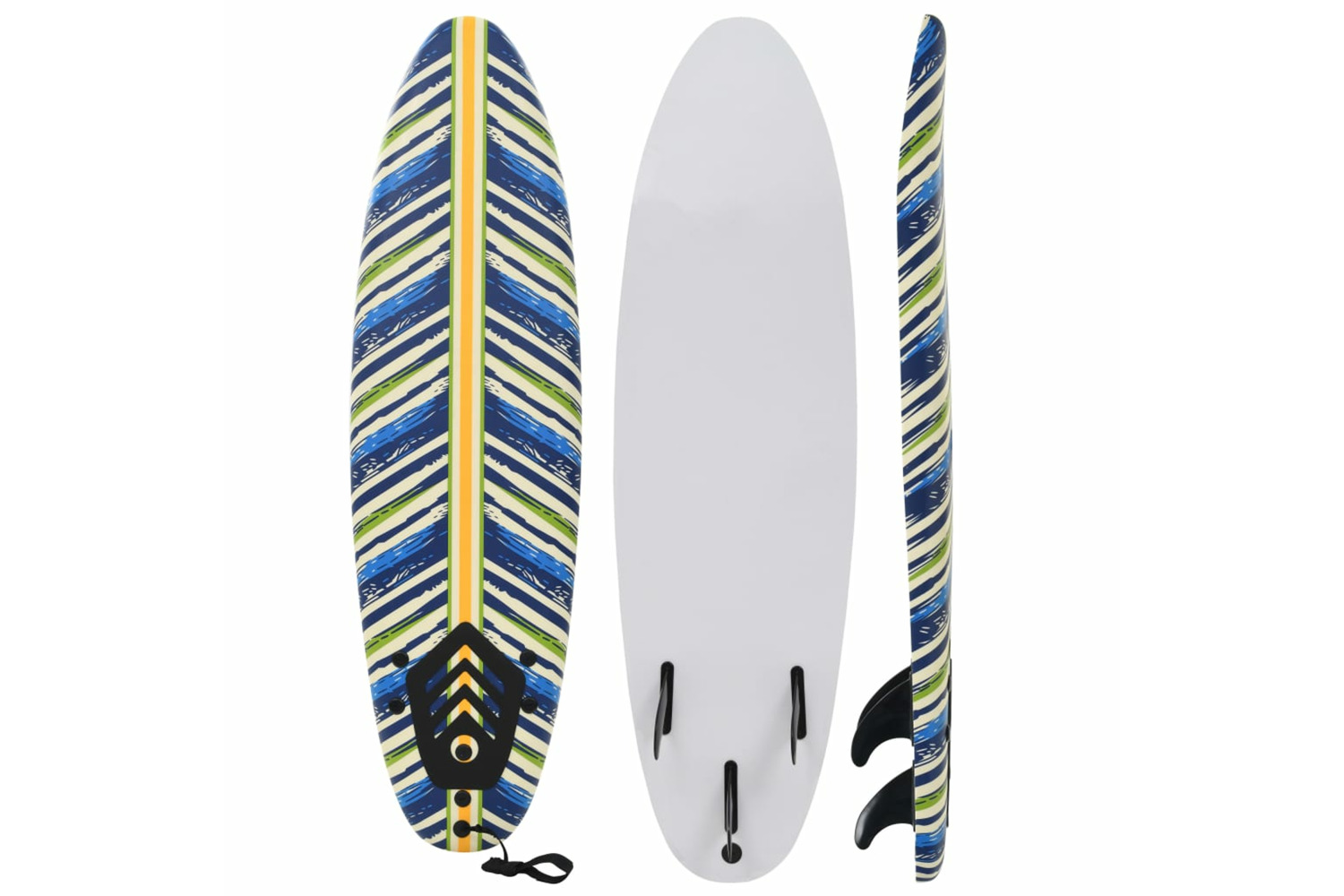 vidaXL 91685 Surfboard 170cm Leaf