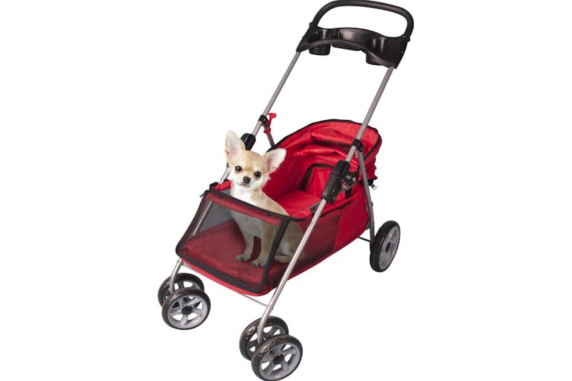 Flamingo 431997 Dog Buggy Red 89x37x87 Cm