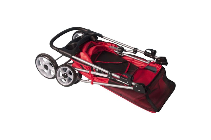 Flamingo 431997 Dog Buggy Red 89x37x87 Cm