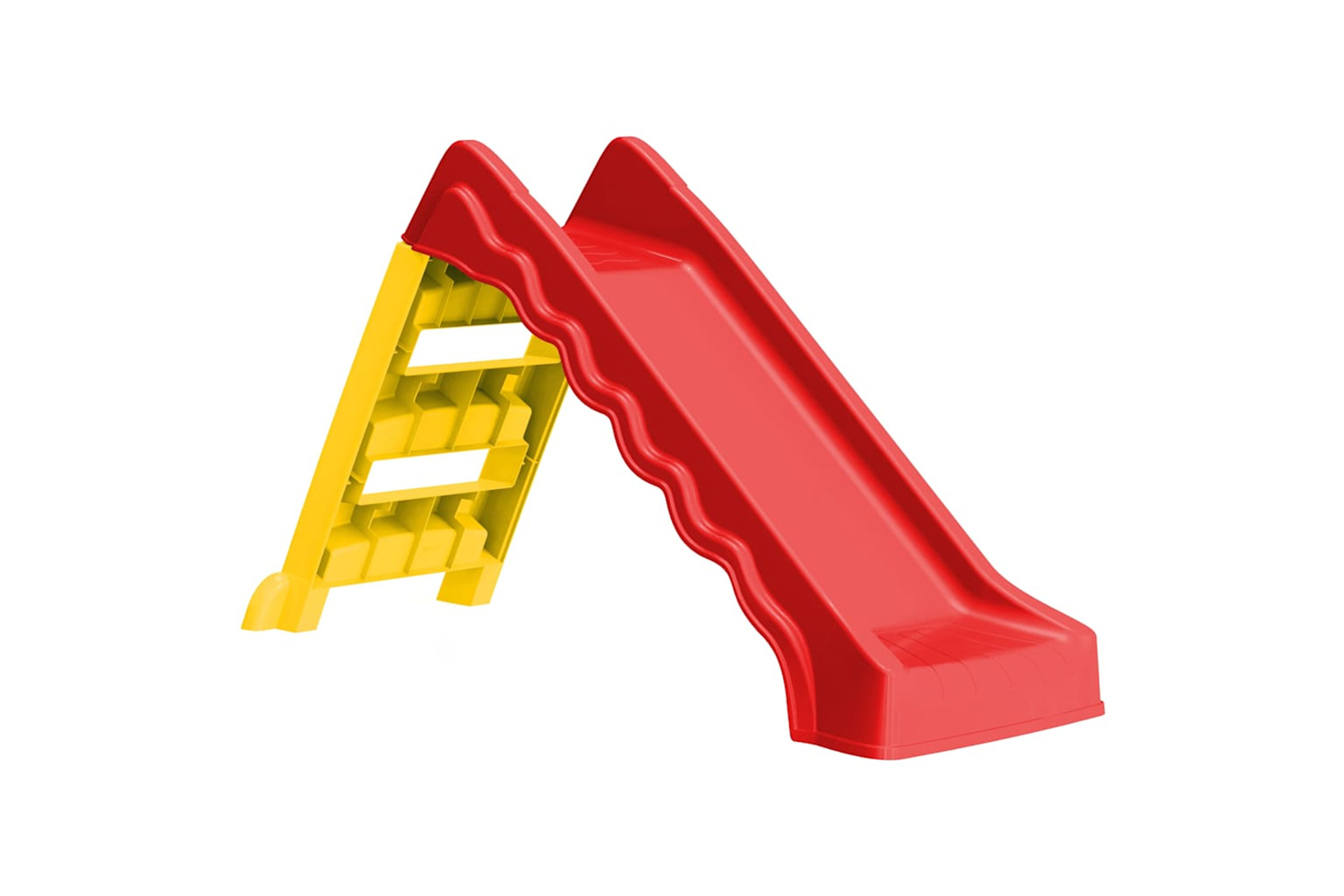 Vidaxl Foldable Slide For Kids Indoor Outdoor Red And Yellow