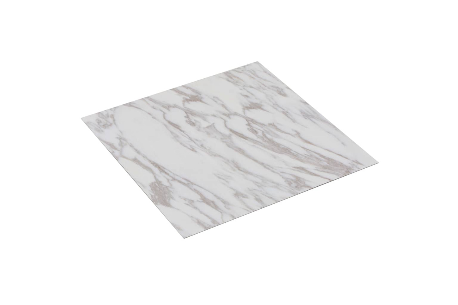 Vidaxl Self-adhesive Pvc Flooring Planks 5.11 M² White Marble