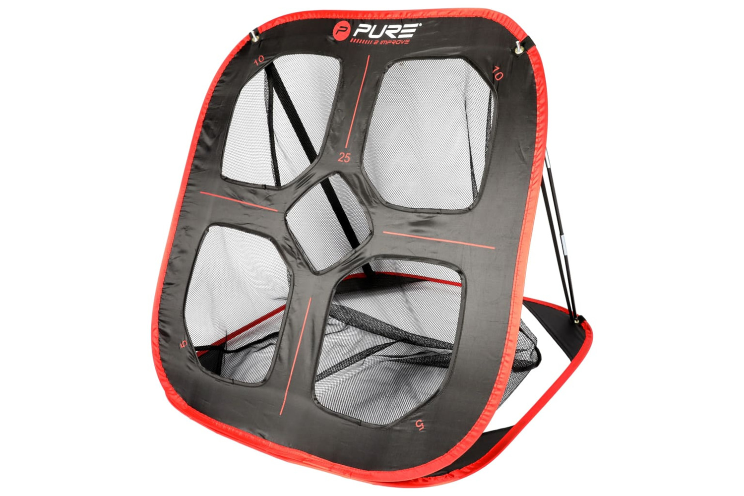 Pure2improve 427678 Pop-up Golf Practice Net 82x80x88cm Blac