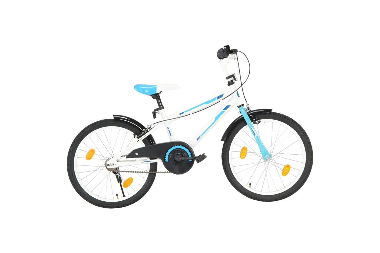 Vidaxl 92183 Kids Bike 20 Inch Blue And White