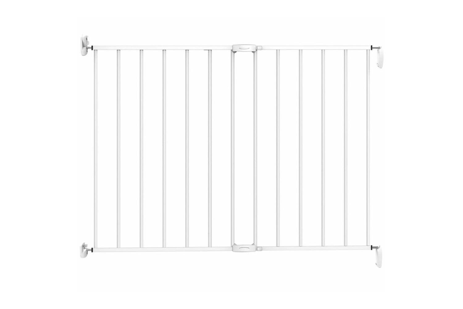 Noma 419483 Extending Safety Gate 62-102 Cm Metal White 9336