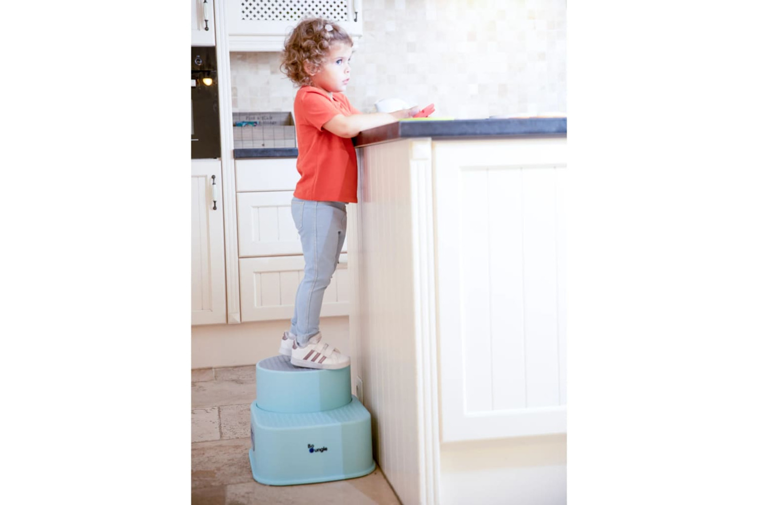 Bo Jungle 442952 Step Up Stool Blue