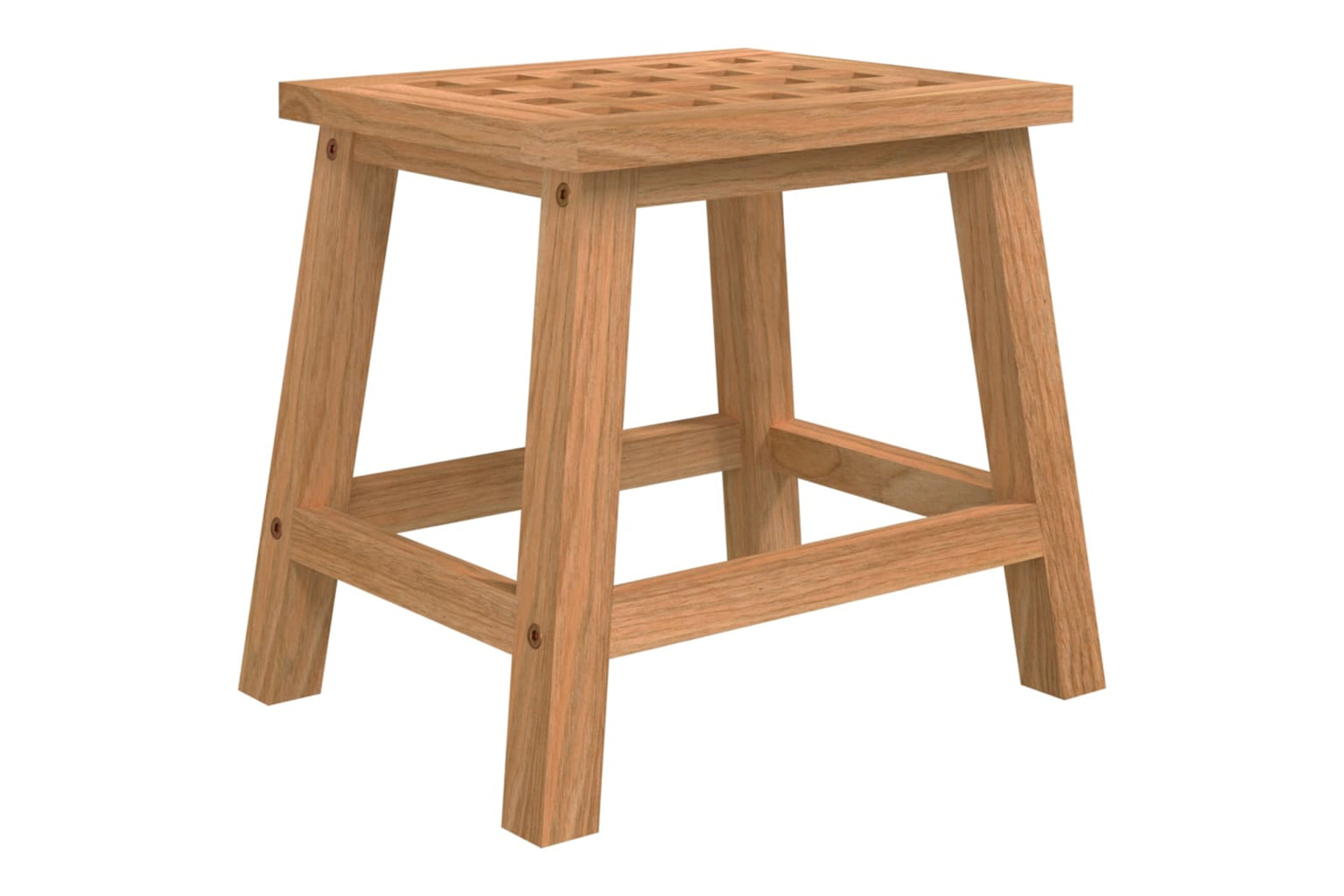 vidaXL 350347 Step Stool 29x22.5x25.5cm Solid Wood Walnut