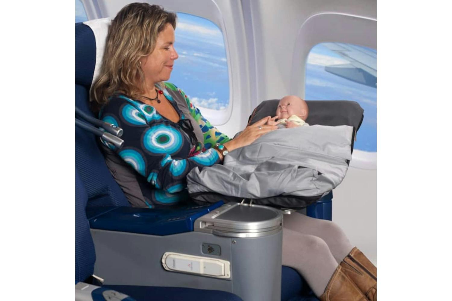 Deryan 425430 Baby Travel Bed Air Traveller 80x40x6cm Black
