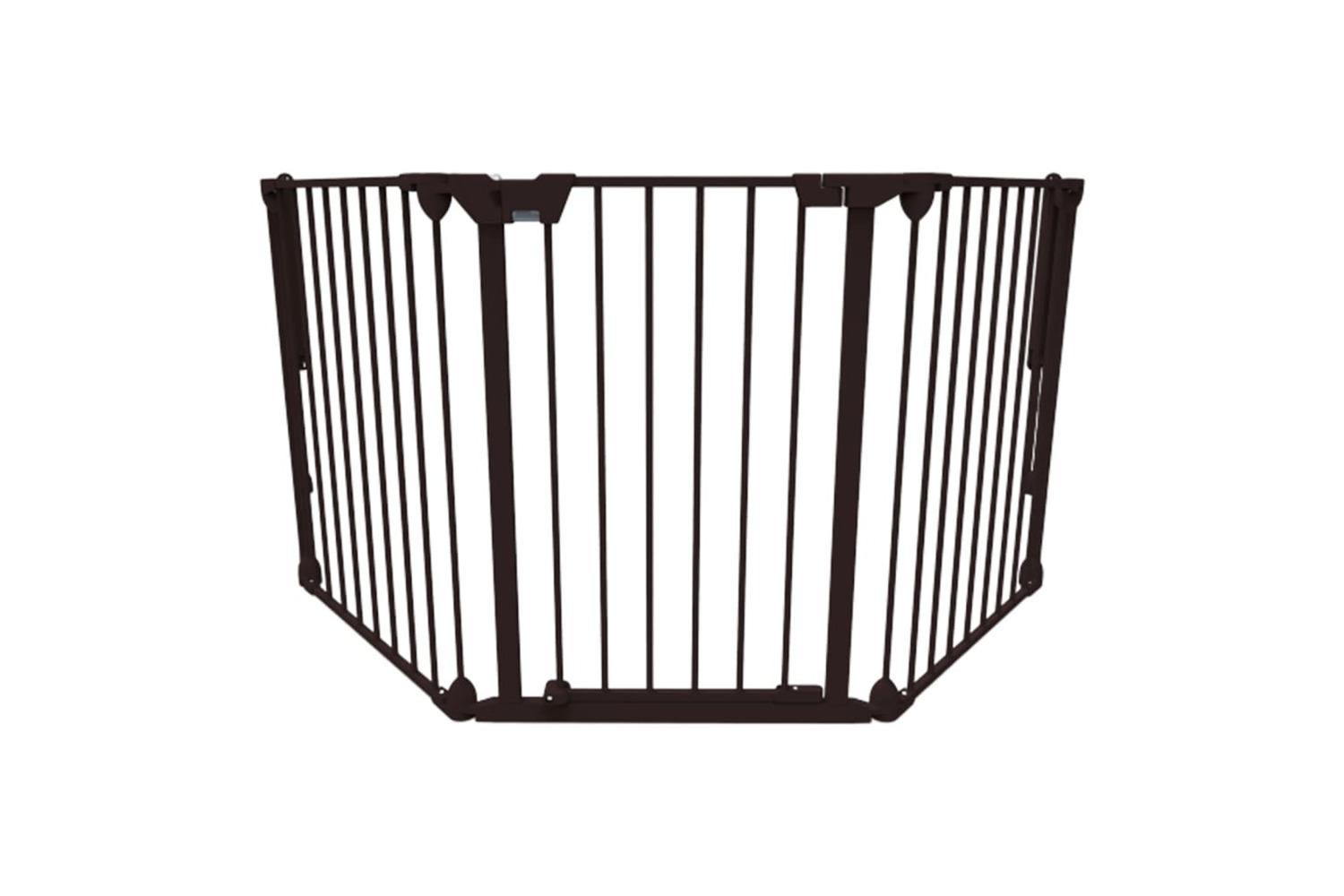 Noma 443366 3-panel Safety Gate Modular Metal Black