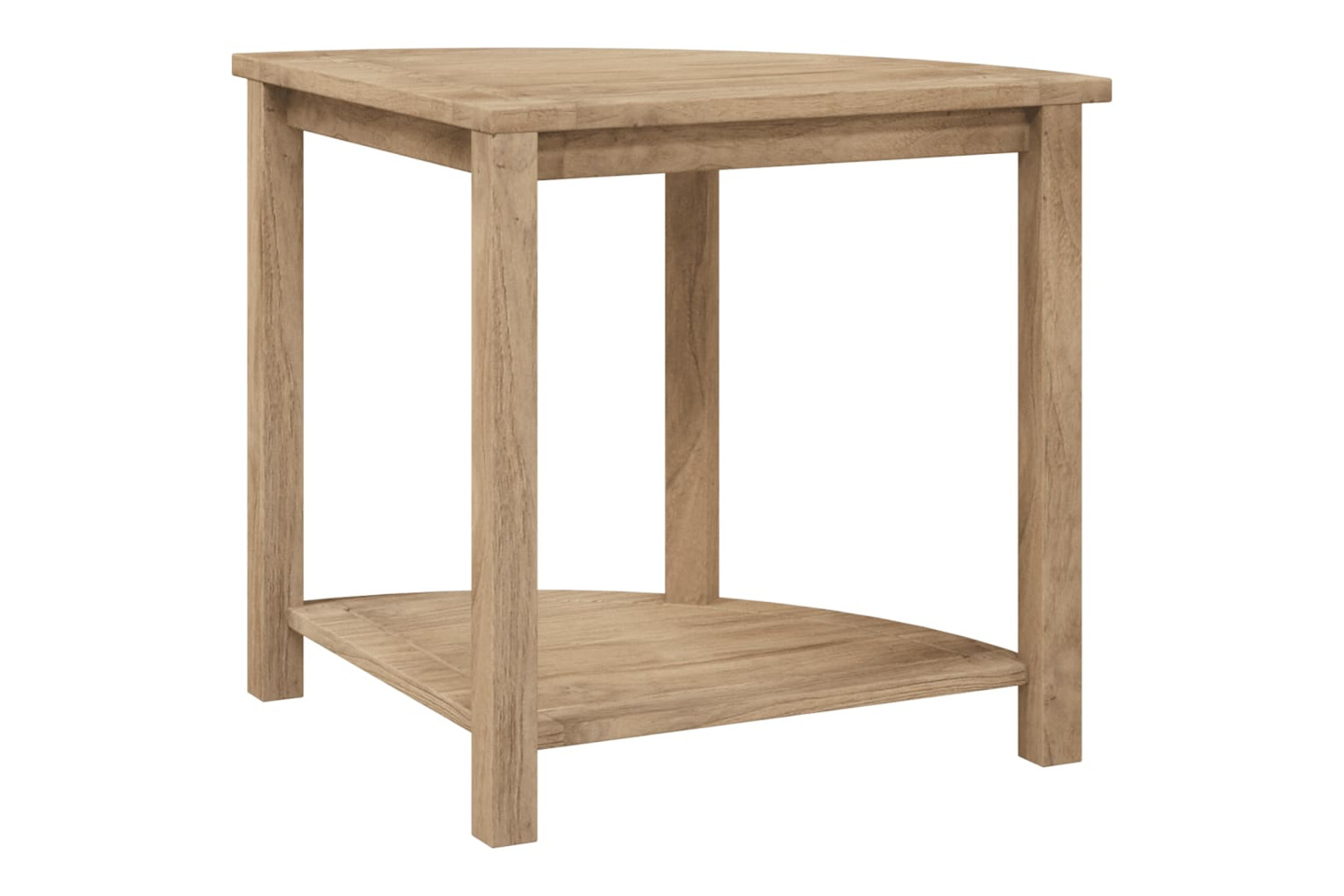 vidaXL Bathroom Side Table 45x45x45cm Solid Wood Teak