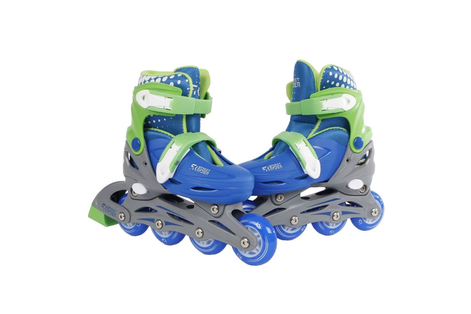 Street Rider 441237 Adjustable Inline Skates Blue Size 31-34