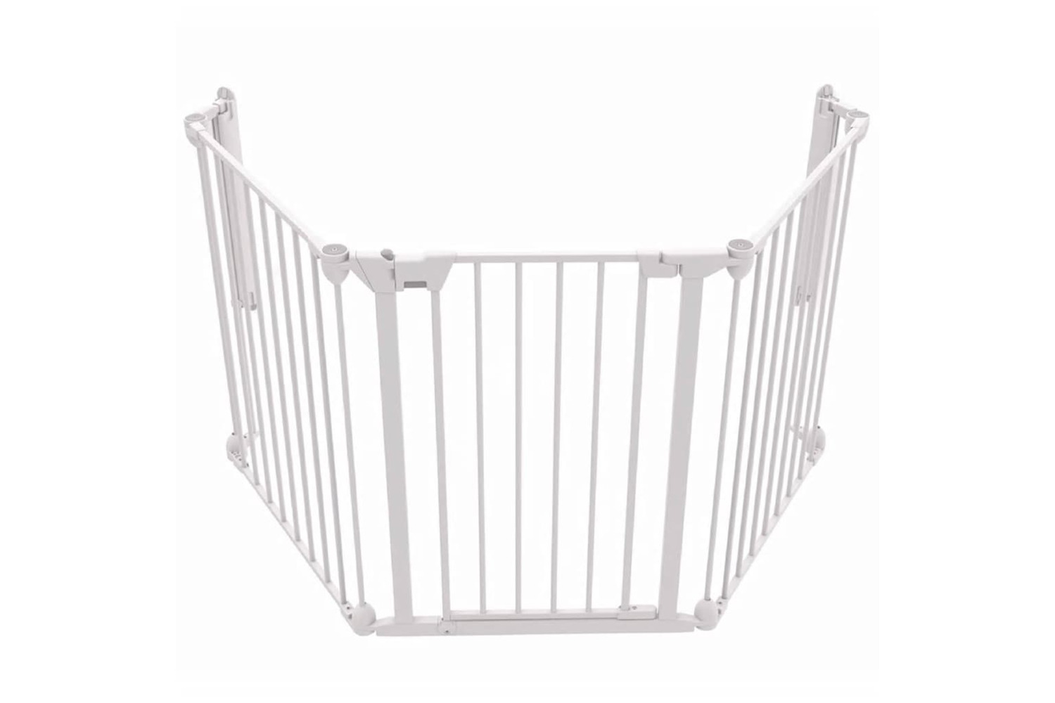 Noma 419497 3-panel Safety Gate Modular Metal White 94054