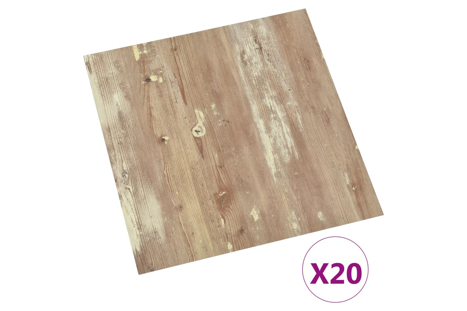 Vidaxl Self-adhesive Flooring Planks 20 Pcs Pvc 1.86 M² Brown