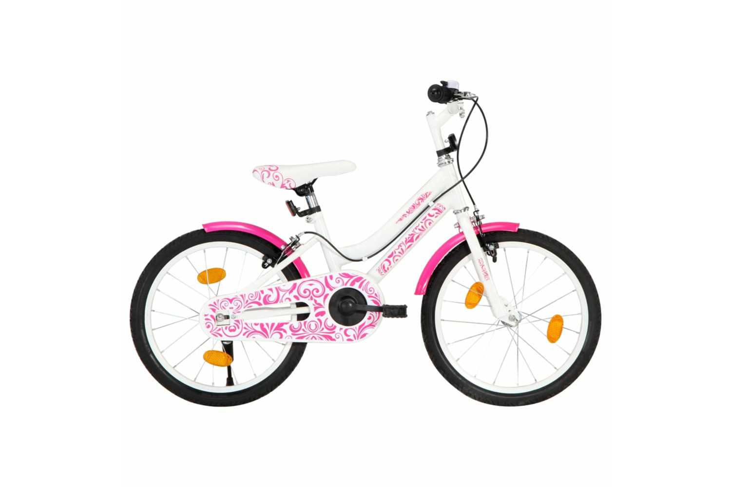 Vidaxl 92185 Kids Bike 18 Inch Pink And White Ireland