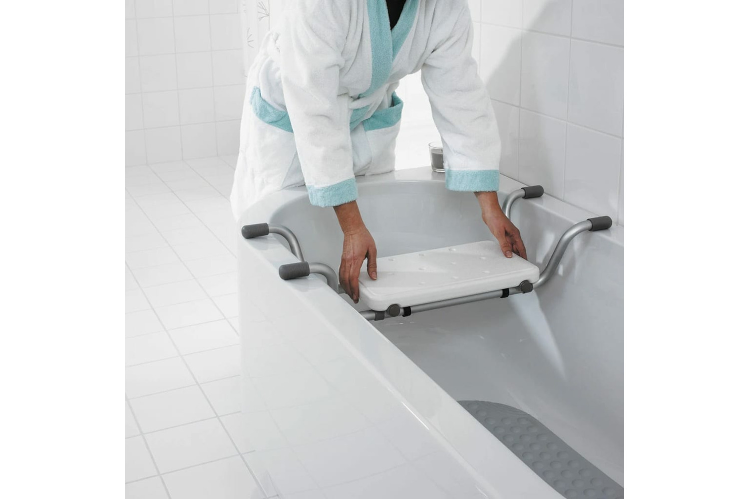 Ridder 421599 Bathtub Seat/footstool Eco White A0042001