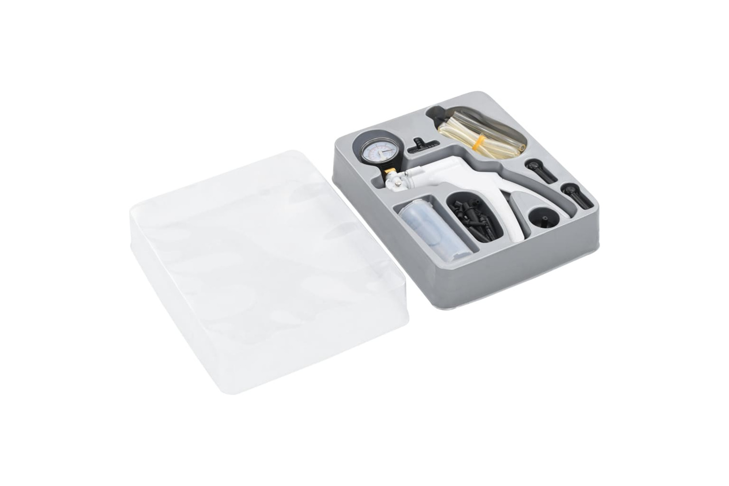 vidaXL 210566 Brake Bleeder And Vacuum Pump Kit