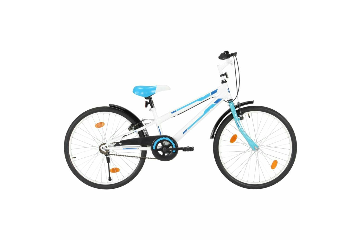 Vidaxl 92184 Kids Bike 24 Inch Blue And White