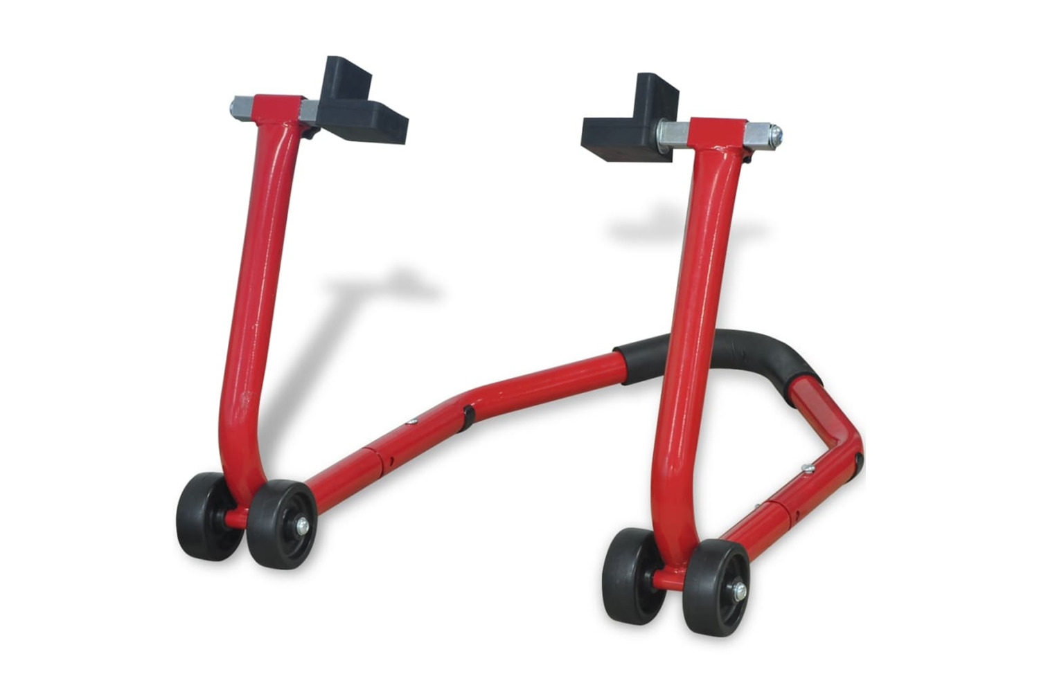 vidaXL 141971 Motorcycle Rear Paddock Stand Red