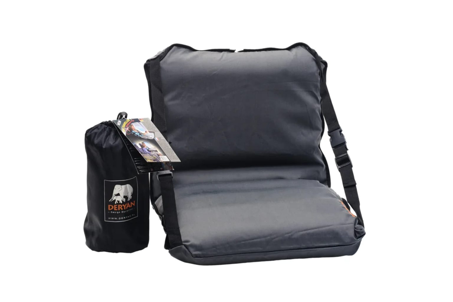 Deryan 425430 Baby Travel Bed Air Traveller 80x40x6cm Black