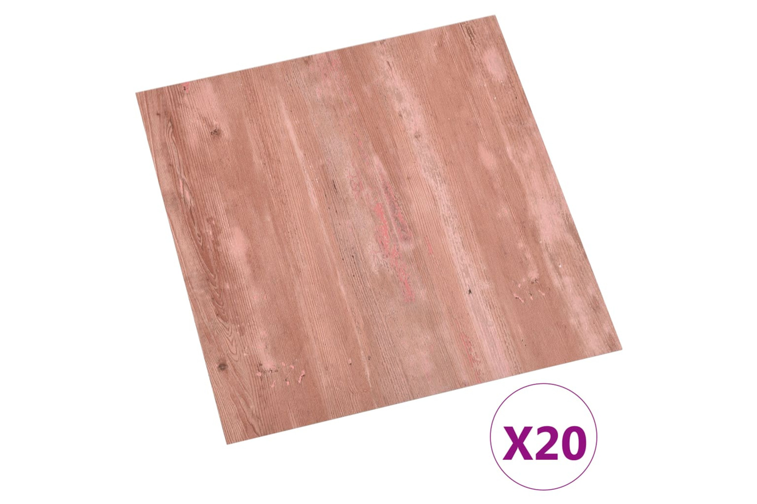 Vidaxl Self-adhesive Flooring Planks 20 Pcs Pvc 1.86 M² Red