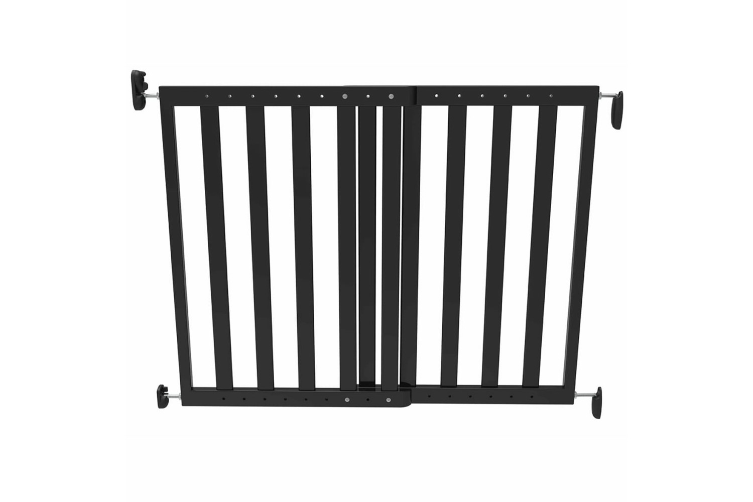 Noma 419488 Extending Safety Gate 63.5-106 Cm Wood Black 937