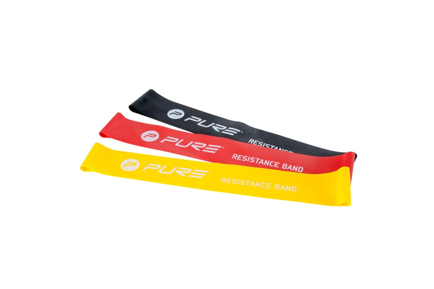 Pure2improve 408925 Three Piece Resistance Band Set P2i800090