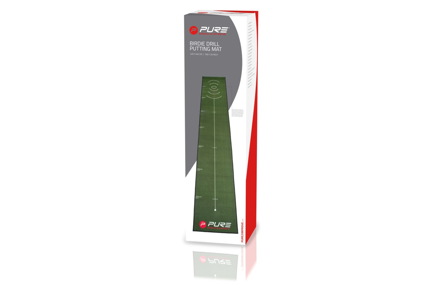 Pure2improve 424486 Golf Putting Mat 400x66 Cm Ireland