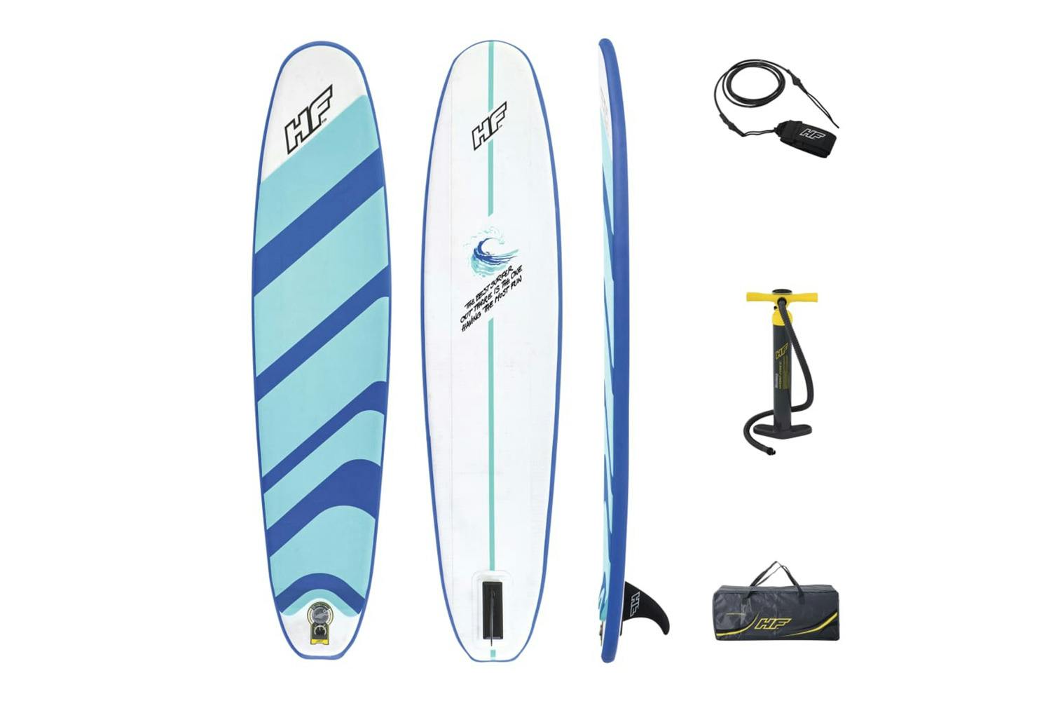 Bestway 92098 Hydro-force Inflatable Surfboard Board 243x57x