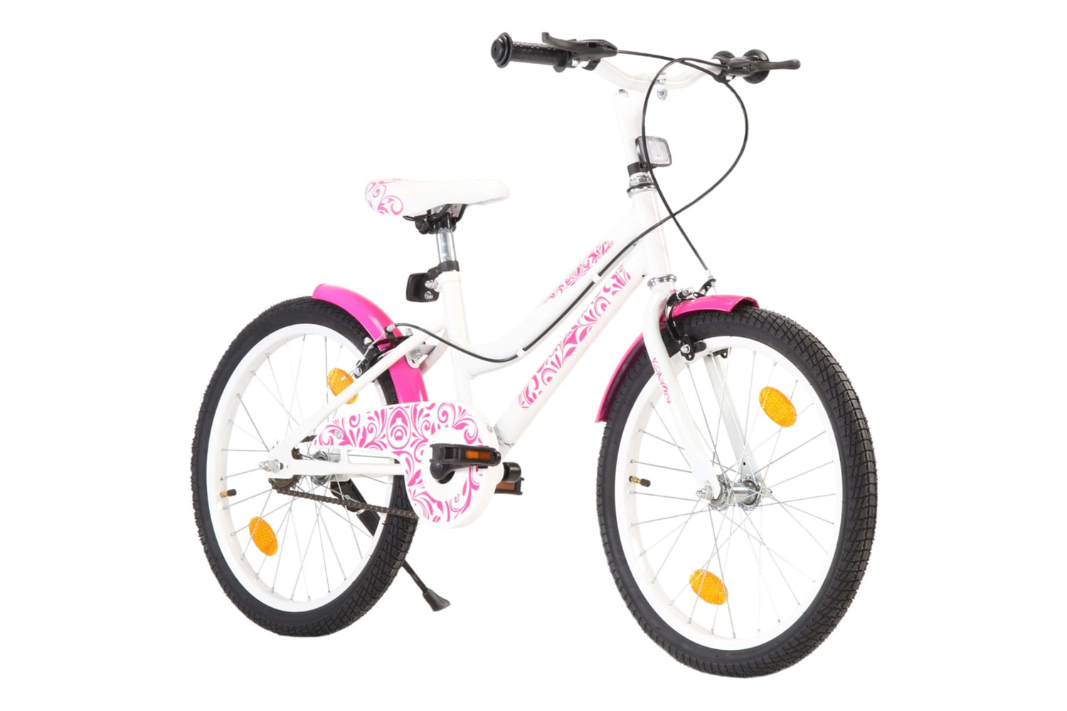 vidaXL 92186 Kids Bike 20 Inch Pink And White