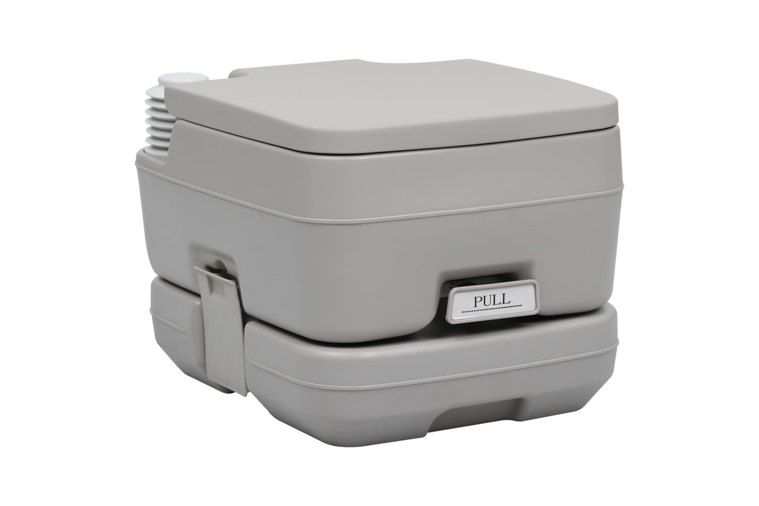 vidaXL 30136 Portable Camping Toilet Grey 10+10 L