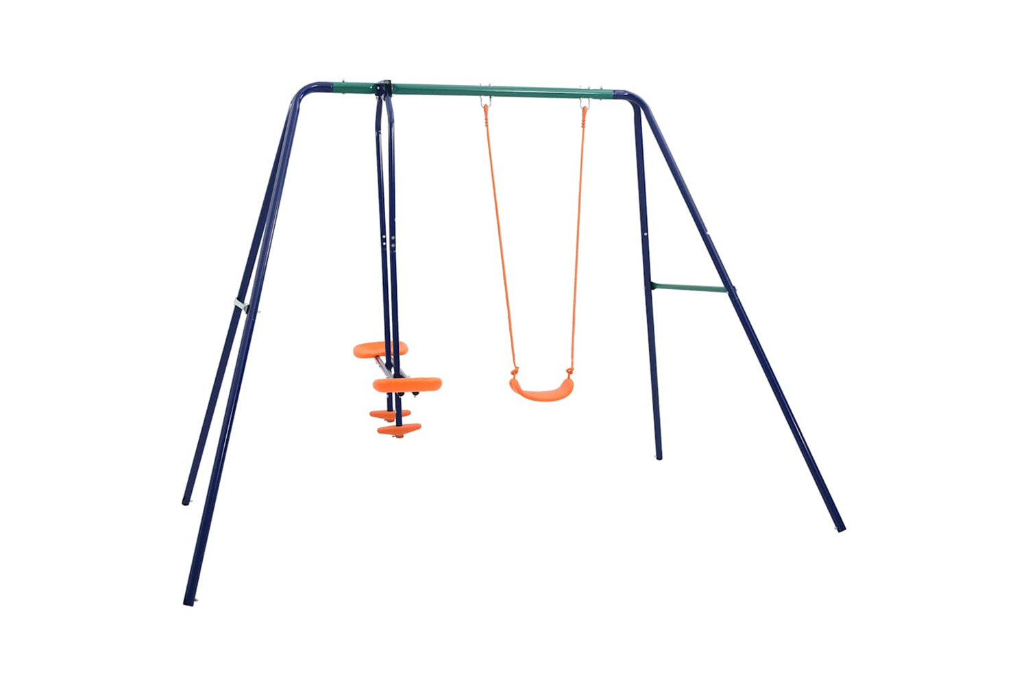 Vidaxl Swing Set With 3 Seats Steel