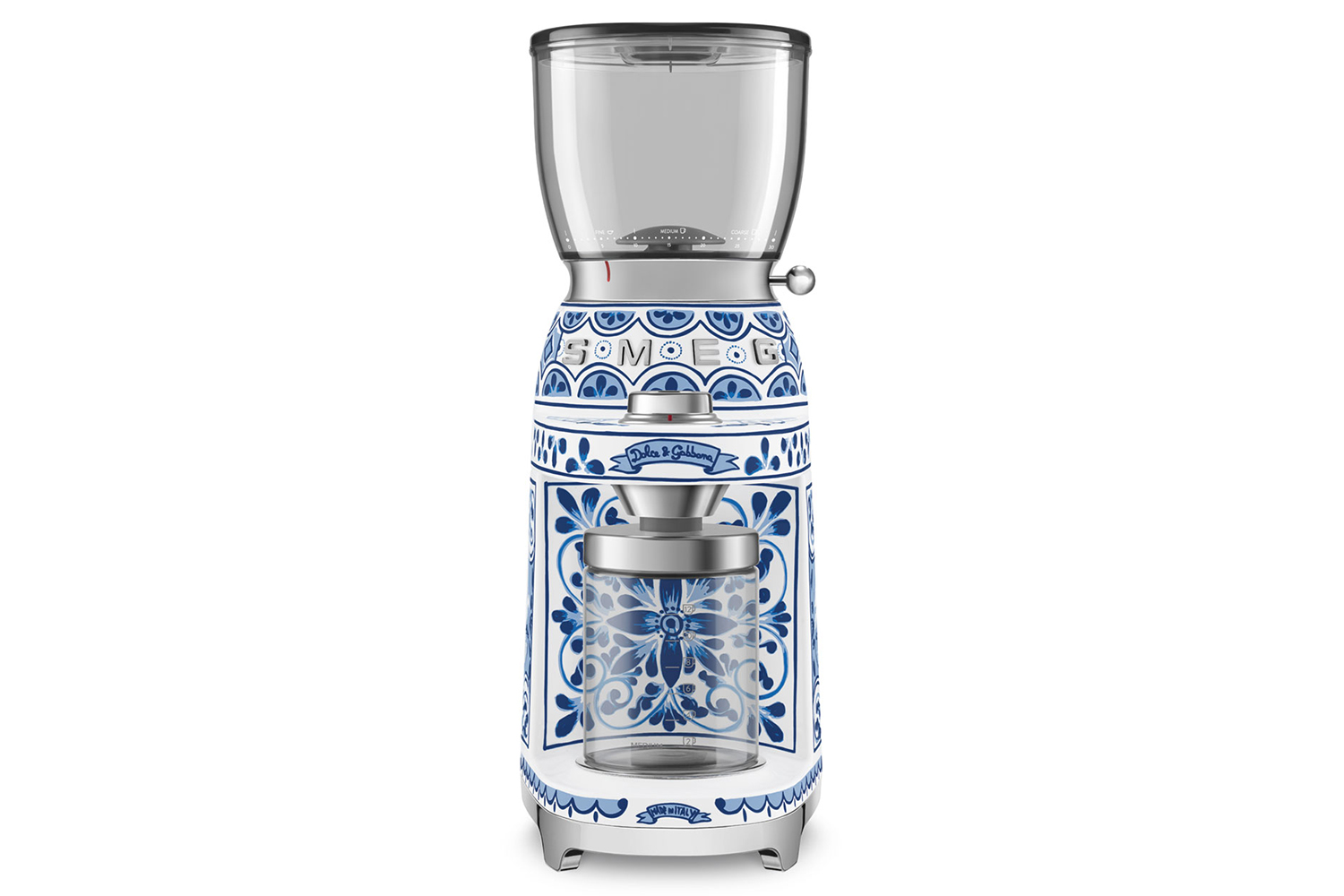Smeg 50's Dolce & Gabbana Retro Style Coffee Grinder | CGF01DGBUK