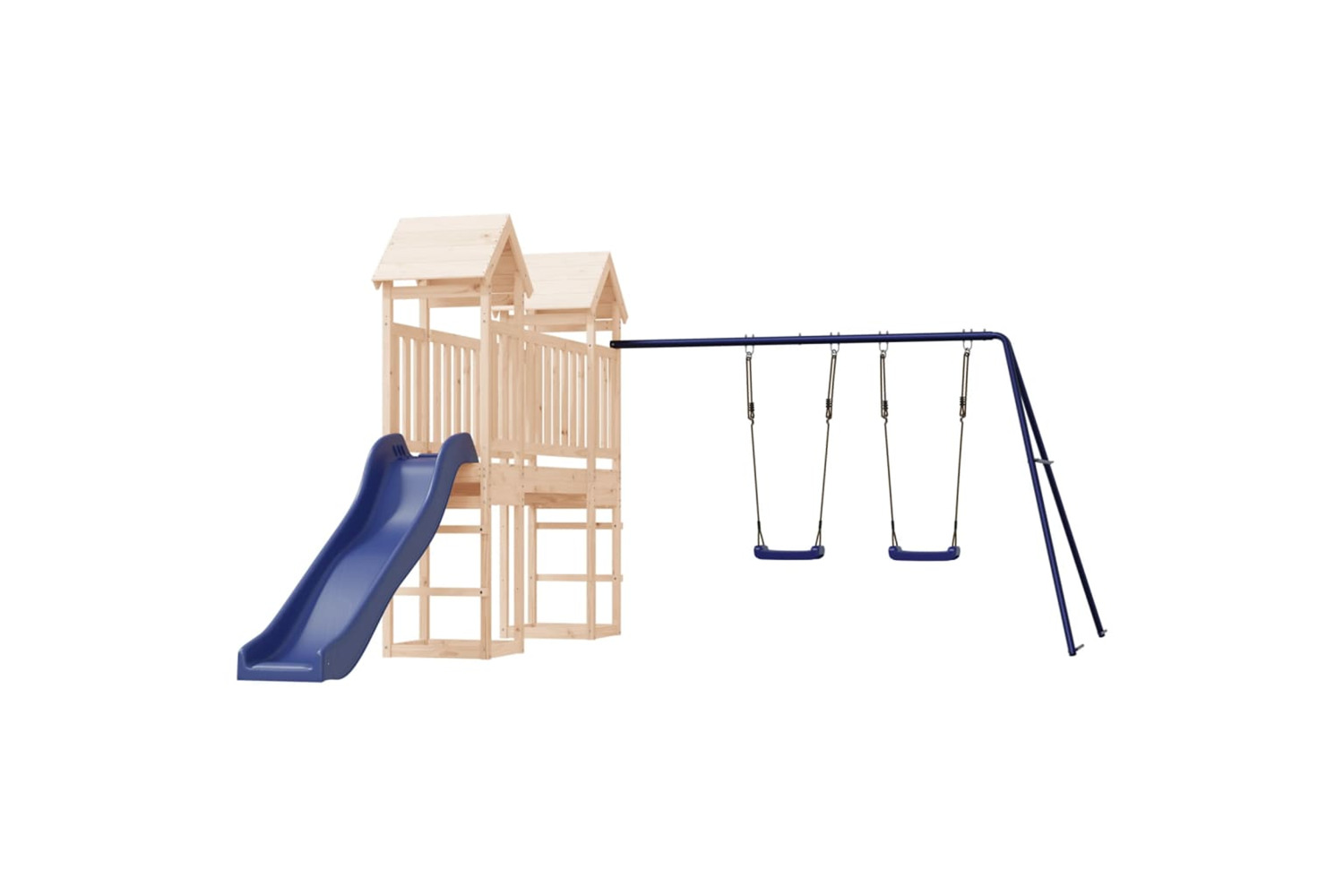 Vidaxl Outdoor Playset Solid Wood Pine