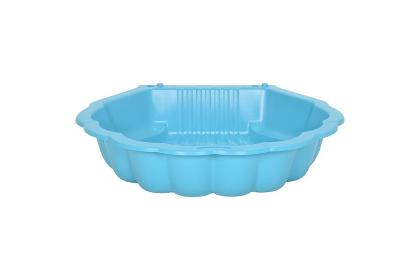 Vidaxl 317737 Sandpits 2 Pcs Blue 77x87x21cm Plastic