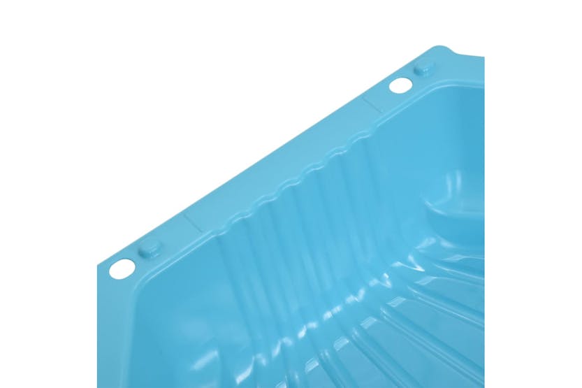 Vidaxl 317737 Sandpits 2 Pcs Blue 77x87x21cm Plastic