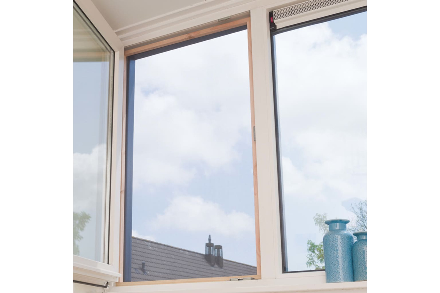 Nature 428530 Mosquito Net 1x3m Fiberglass Black