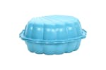 Vidaxl 317737 Sandpits 2 Pcs Blue 77x87x21cm Plastic