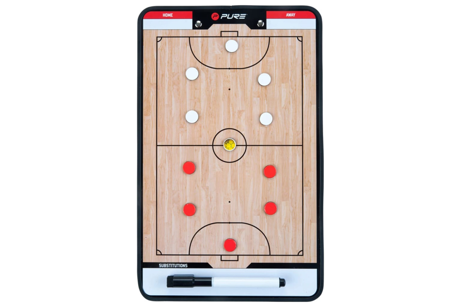 Pure2improve 418650 Double-sided Coach Board Futsal 35x22 Cm P2i100650