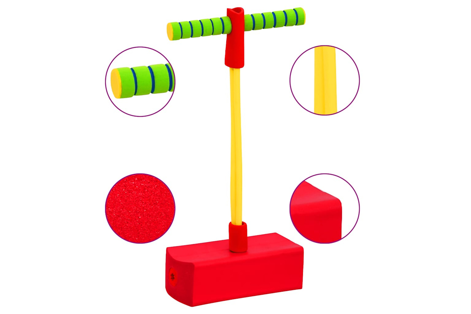 Vidaxl Pogo Stick Jumper For Kids 50 Cm