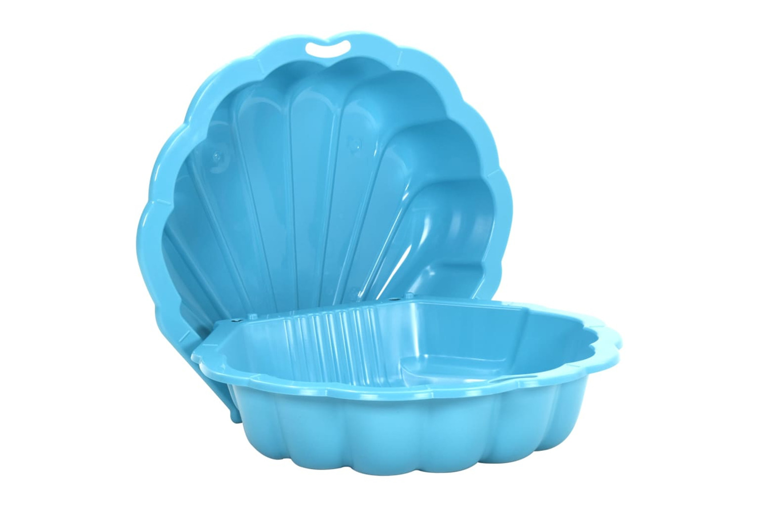 vidaXL 317737 Sandpits 2 Pcs Blue 77x87x21cm Plastic