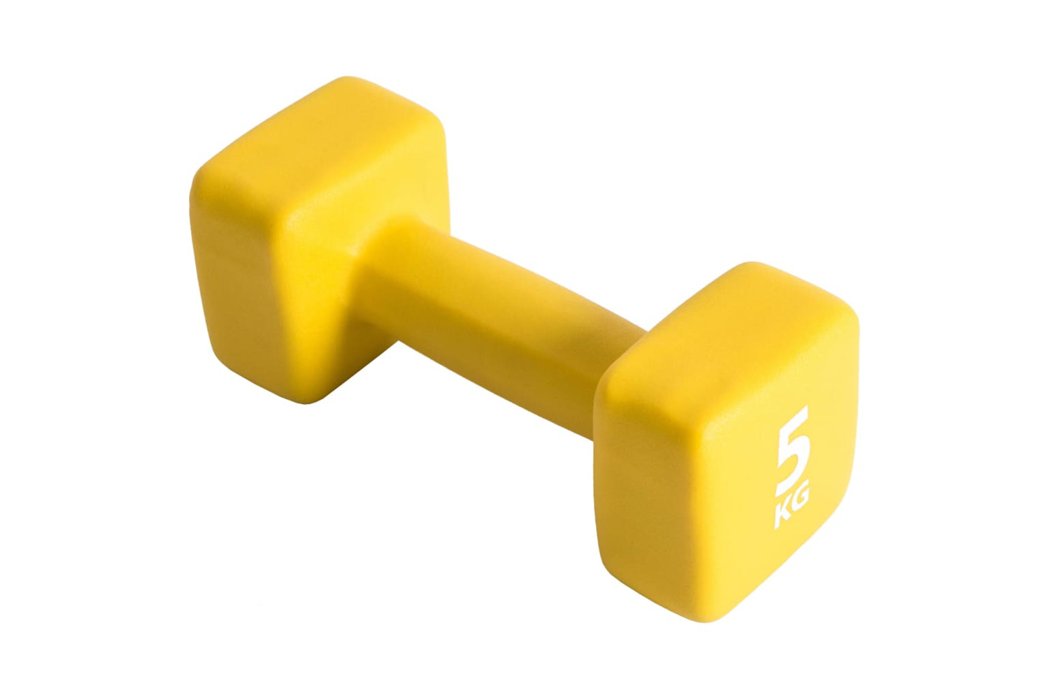 Pure2improve 427692 Dumbbell 5 Kg Neoprene Yellow