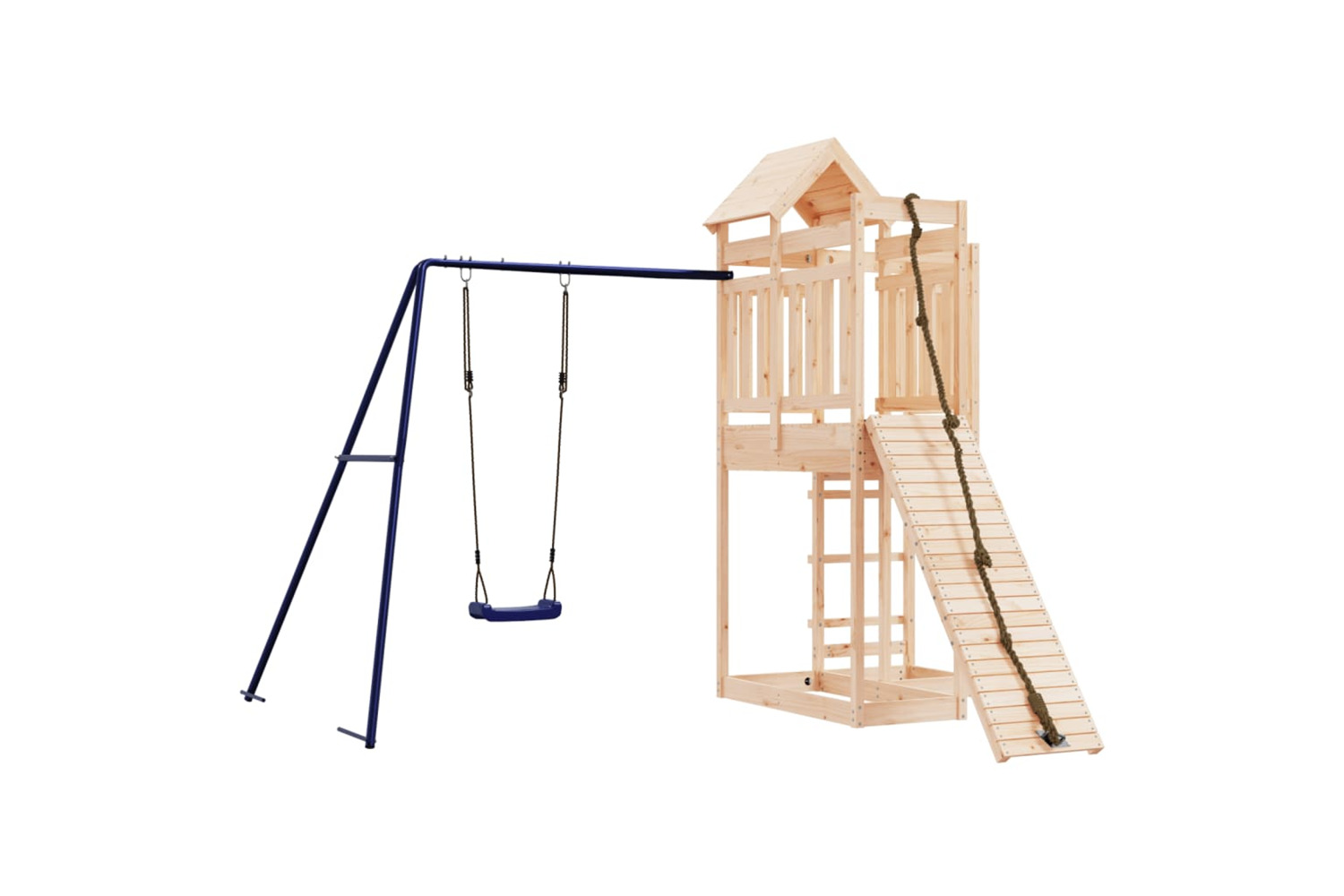 vidaXL 3156877 Outdoor Playset Solid Wood Pine