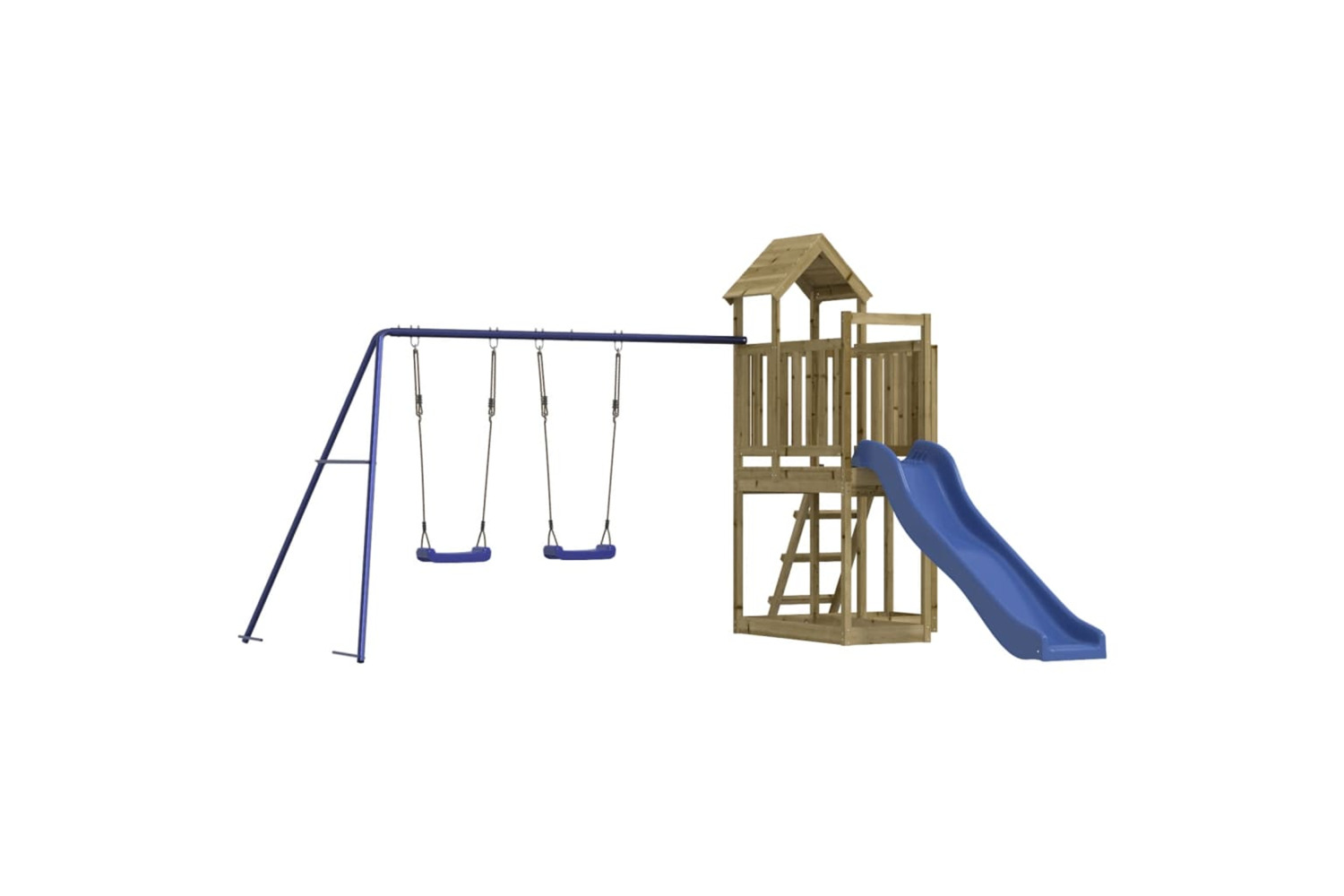 Vidaxl Outdoor Playset Impregnated Wood Pine