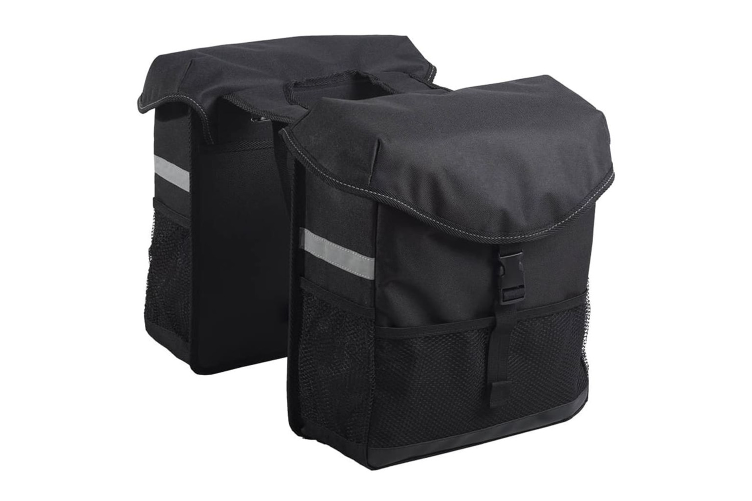 7-series 428580 Double Pannier 19 L Black