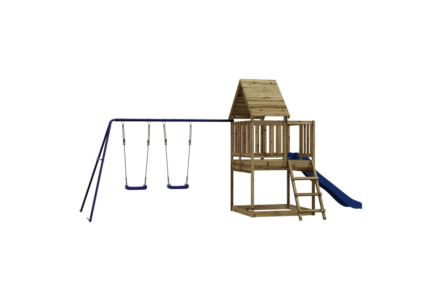Vidaxl Outdoor Playset Impregnated Wood Pine